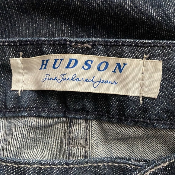 Hudson Fine Tailored Black Low Rise Denim Jeans Women’s Size 27 - Picture 5 of 5